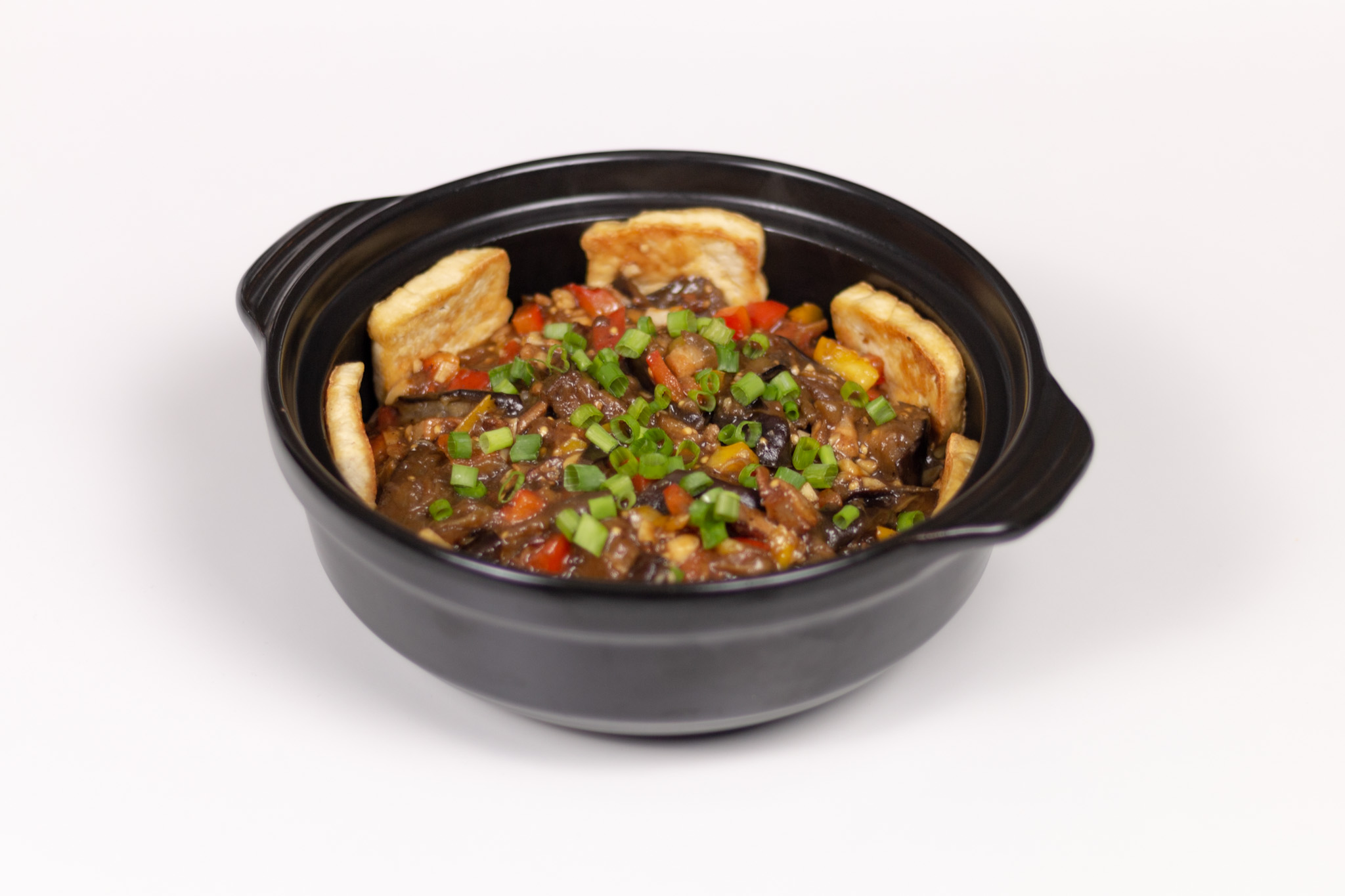 Clay Pot Eggplants with Tofu