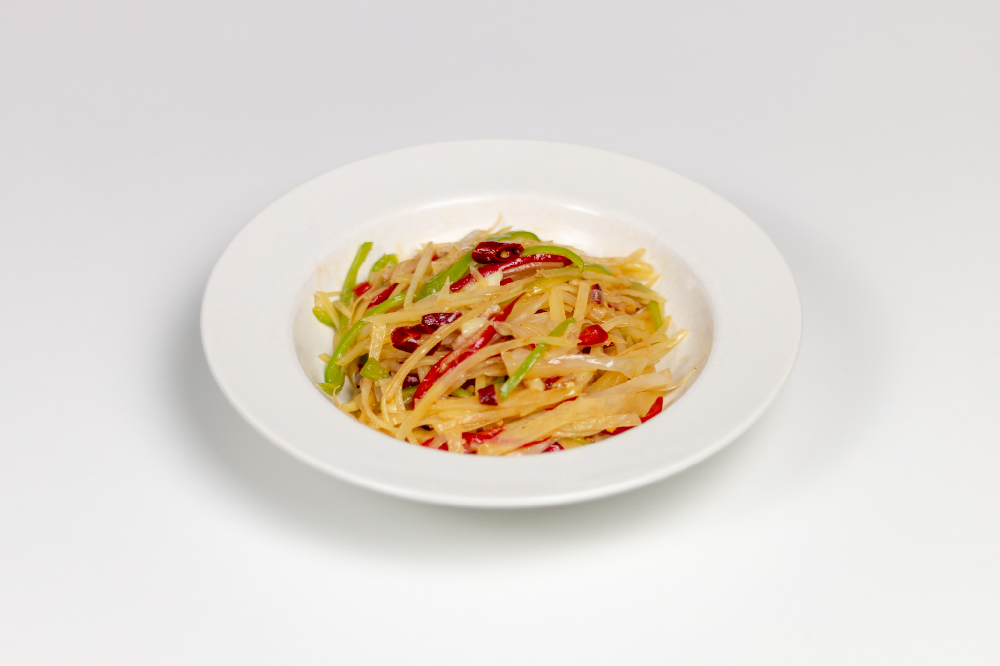 Spicy & Sour Shredded Potatoes